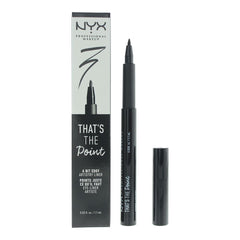 NYX Nyx Professional Makeup That's The Point A Bit Edgy Black Liquid Eyeliner