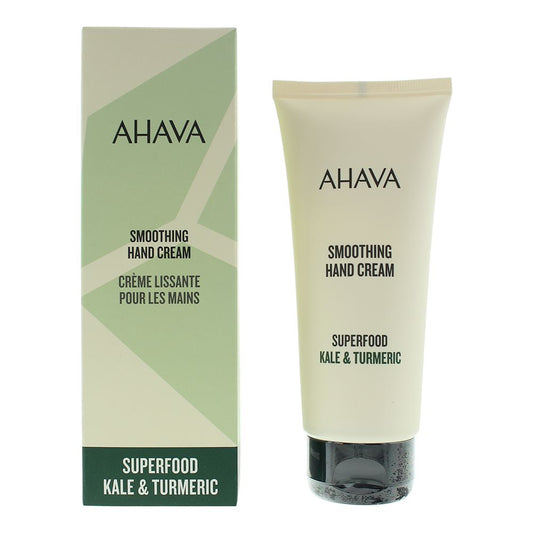Ahava Superfood Kale & Turmeric Smoothing Hand Cream 100ml For Unisex