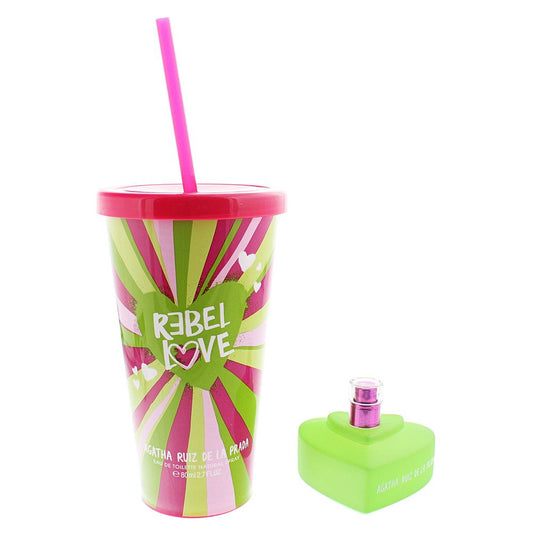 Agatha Ruiz De La Prada Rebel Love Eau de Toilette 80ml Women Spray