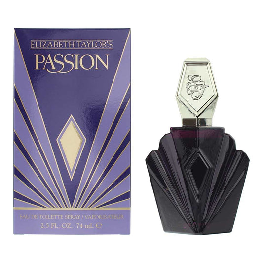 Elizabeth Taylor Passion Eau de Toilette 74ml Womens Fragrance Spray