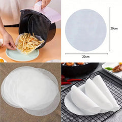 Sealapack Disposable Air Fryer Liners Round 20Cm 20 Sheets Non-Stick Cooking