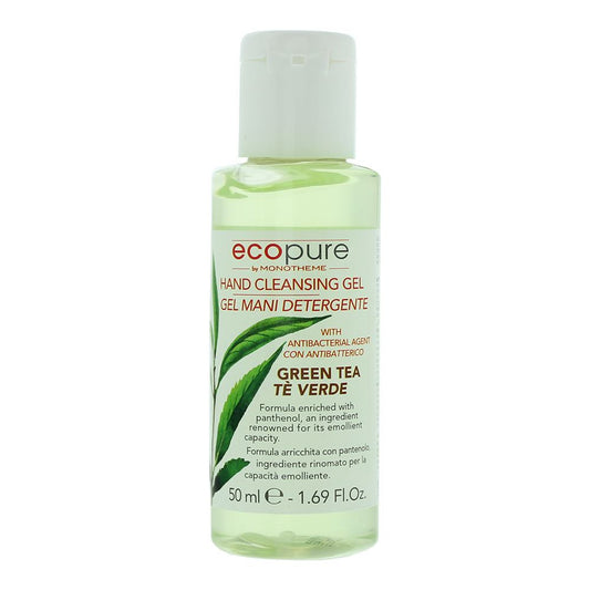 Monotheme Ecopure Green Tea Hand Cleansing Gel 50ml For Unisex