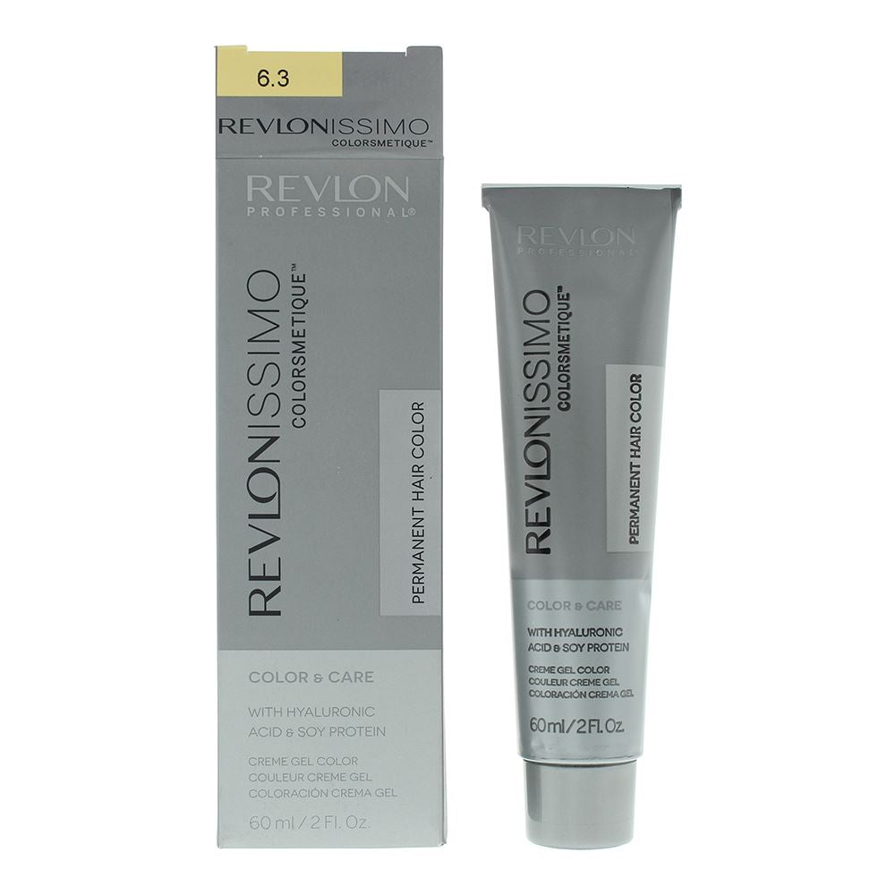 Revlon Revlonissimo Colorsmetique 6.3 Dark Golden Blonde Hair Colour 60ml Women