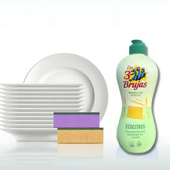3 Witches Concentrated Washing Up Liquid Ecocitrus Kitchen Dish Cleaner 500ml