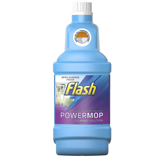 Flash Power Mop Cleaning Liquid Solution Refill Multi Surface Floor 1.25L