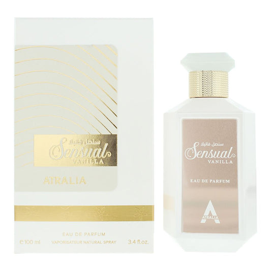 Atralia Sensual Vanilla Eau de Parfum 100ml Unisex Fragrance Spray