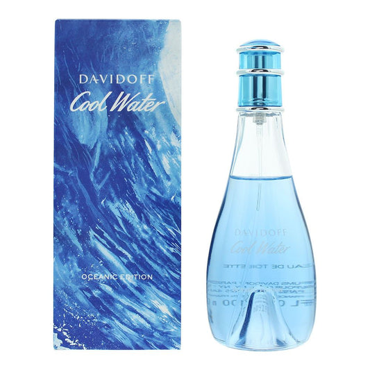 Davidoff Cool Water Oceanic Edition For Woman EDT 100ml Womens Fragrance Spray