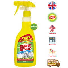Elbow Grease All Purpose Degreaser Stubborn Stain Remover Liquid Spray 500ml