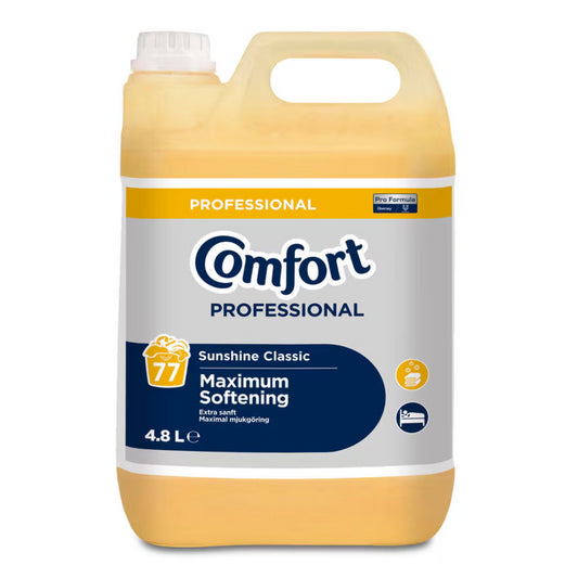 Comfort Sunshine Classic Professional Fabric Conditioner Maximum Softening 4.8L