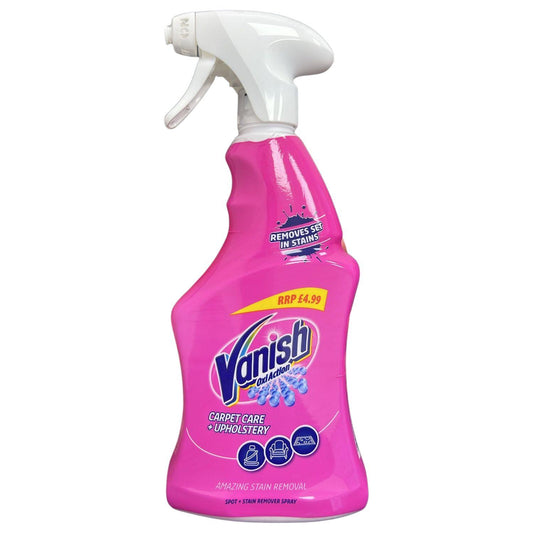Vanish Carpet Care Upholstery Spot Stain Remover Spray 500ml