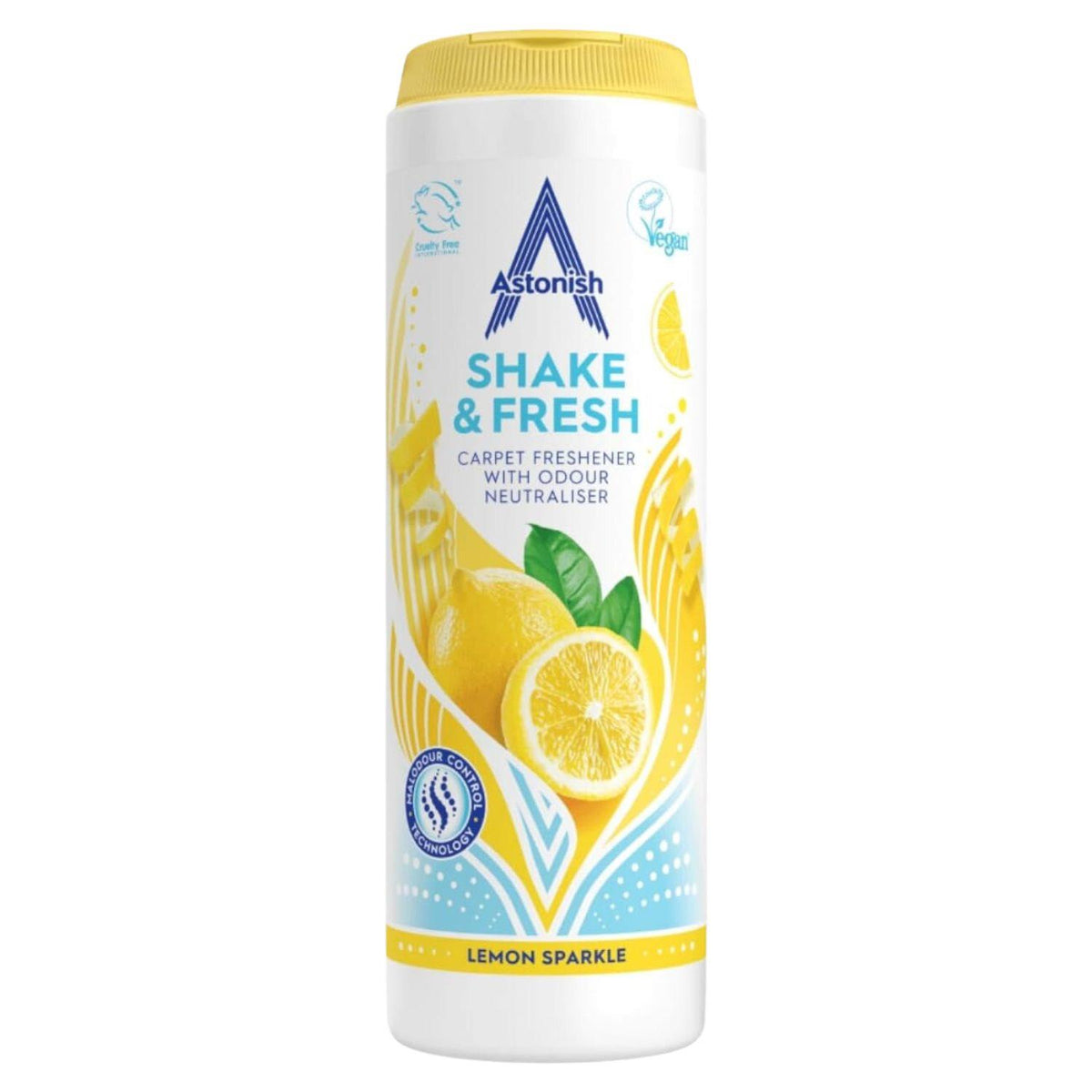 Astonish Shake & Fresh Lemon Sparkle Similar & Loop Pile Carpets Freshener 400G
