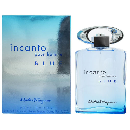 Salvatore Ferragamo Incanto Blue Eau de Toilette 100ml Mens Fragrance Spray