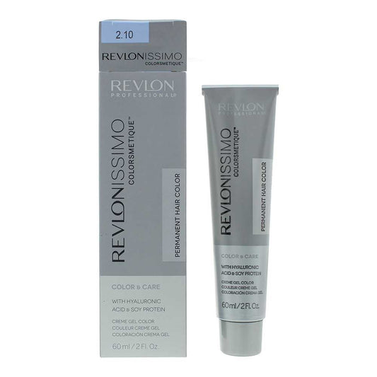Revlon Revlonissimo Colorsmetique 2.10 Blue Black Hair Colour for Womens 60ml
