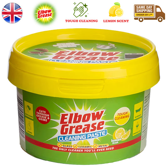 Elbow Grease Power Paste All Purpose Degreaser Tough Stain Remover Lemon 350G