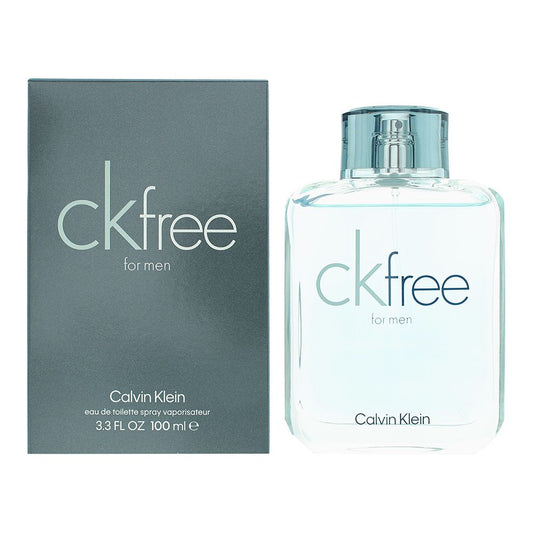 Calvin Klein Ck Free For Men Eau de Toilette 100ml Mens Fragrance Spray