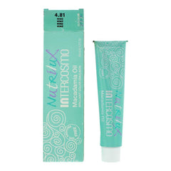 Intercosmo Nutrilux Macadamia Oil 4.81 WENGE Hair Colour for Womens 60ml