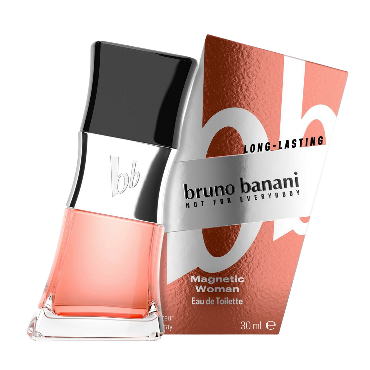 Bruno Banani Magnetic Woman Eau de Toilette 30ml Womens Fragrance Spray