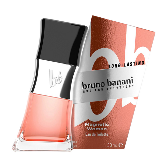 Bruno Banani Magnetic Woman Eau de Toilette 30ml Womens Fragrance Spray