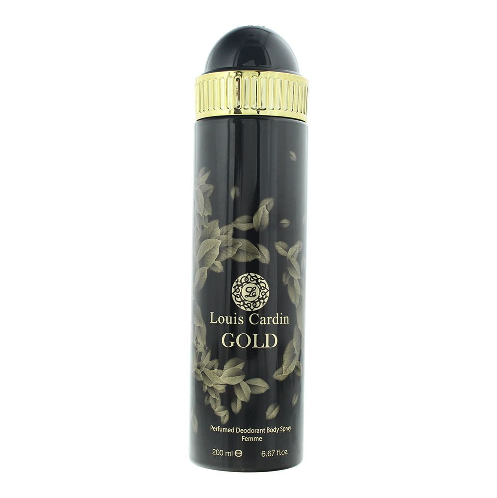 Louis Cardin Gold Femme Perfumed Deodorant Body Spray 200ml