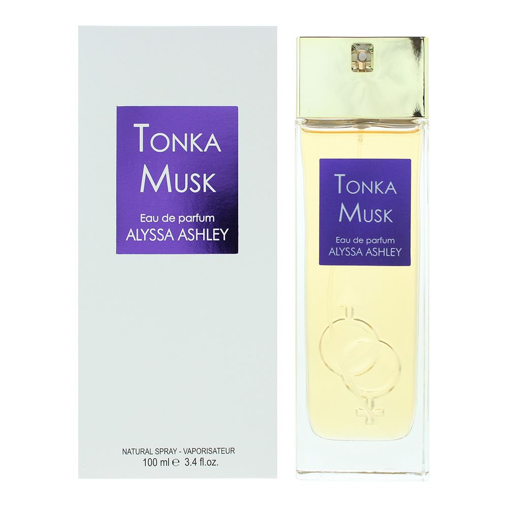 Alyssa Ashley Tonka Musk Eau de Parfum 100ml Unisex Fragrance Spray