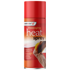 Masterplast Massaging Heat Spray 125ml Warming Spray for Muscle Injury & Back Pain