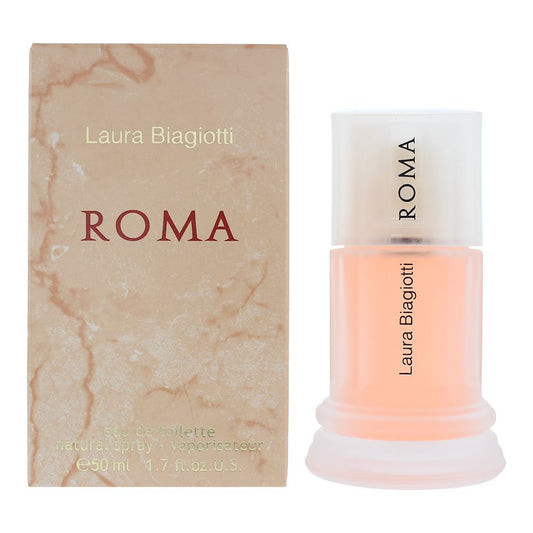 Laura Biagiotti Roma Eau de Toilette 50ml Womens Fragrance Spray
