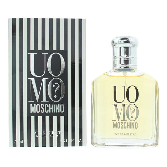 Moschino Uomo Eau de Toilette 75ml Mens Fragrance Spray