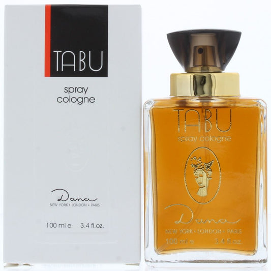 Dana Tabu Eau de Cologne 100ml  Spray For Womens Fragrance