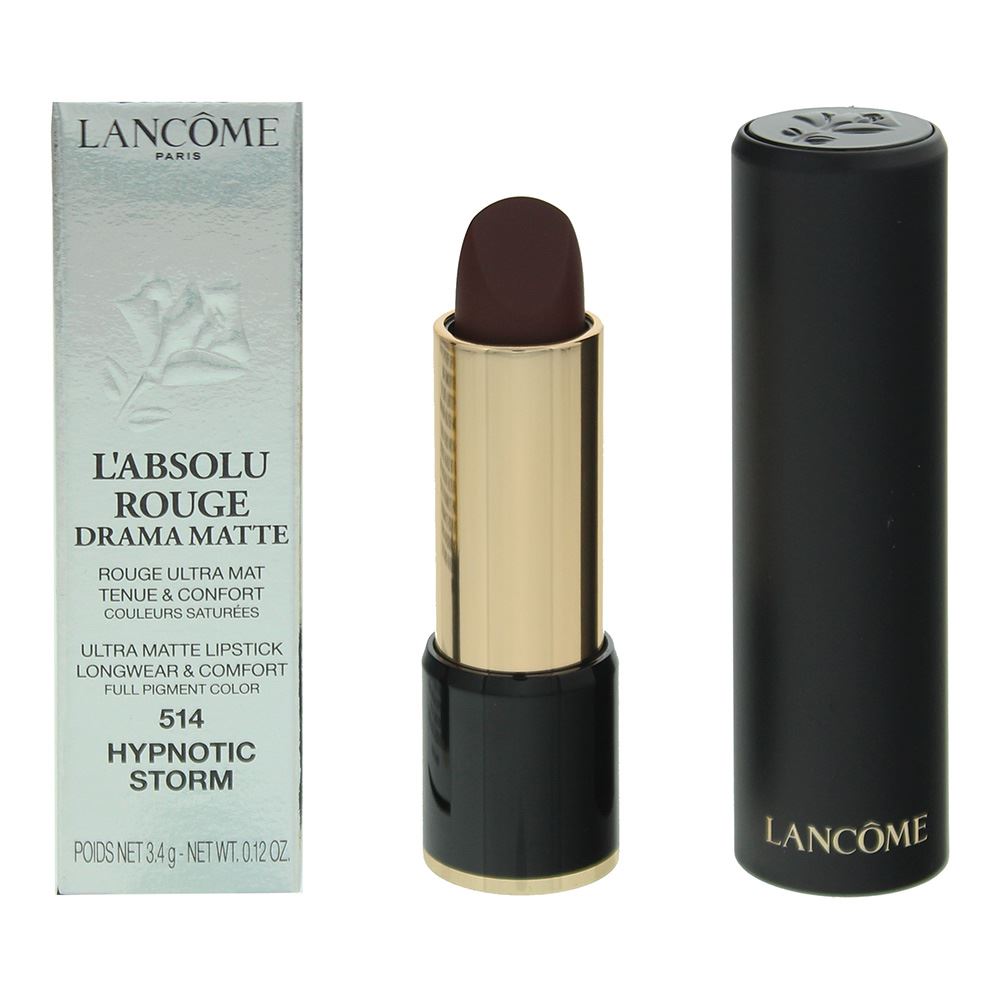 Lancome L'Absolu Rouge Drama Matte #514 Hypnotic Storm Lip Color 3.4g