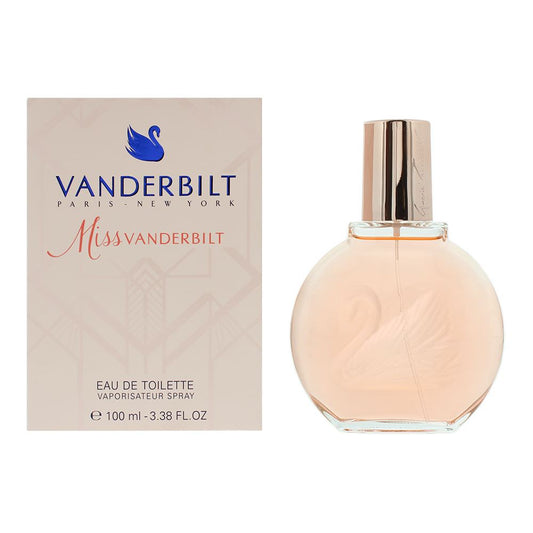 Gloria Vanderbilt Miss Vanderbilt Eau de Toilette 100ml Spray Womens Fragrance