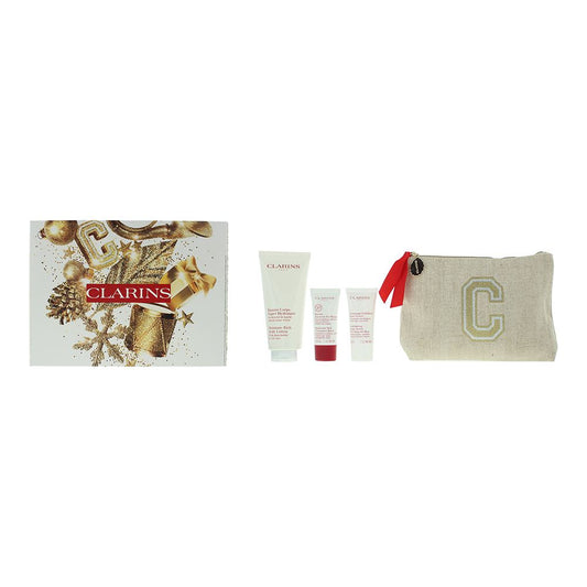 Clarins Body Care Essentials 3 Piece Gift Set