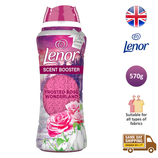 Lenor In Wash Scent Booster Non-Stop Freshness Frosted Rose Wonderland 570G