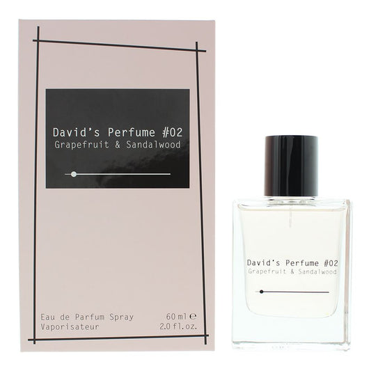 David Dobrik David's Perfume #02 Grapefruit & Sandalwood EDP 60ml Unisex Spray