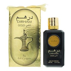 Ard Al Zaafaran Dirham Gold Eau de Parfum 100ml Unisex Fragrance Spray