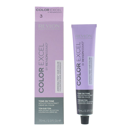 Revlon Color Excel 3 Dark Brown Hair Colour 70ml For Women