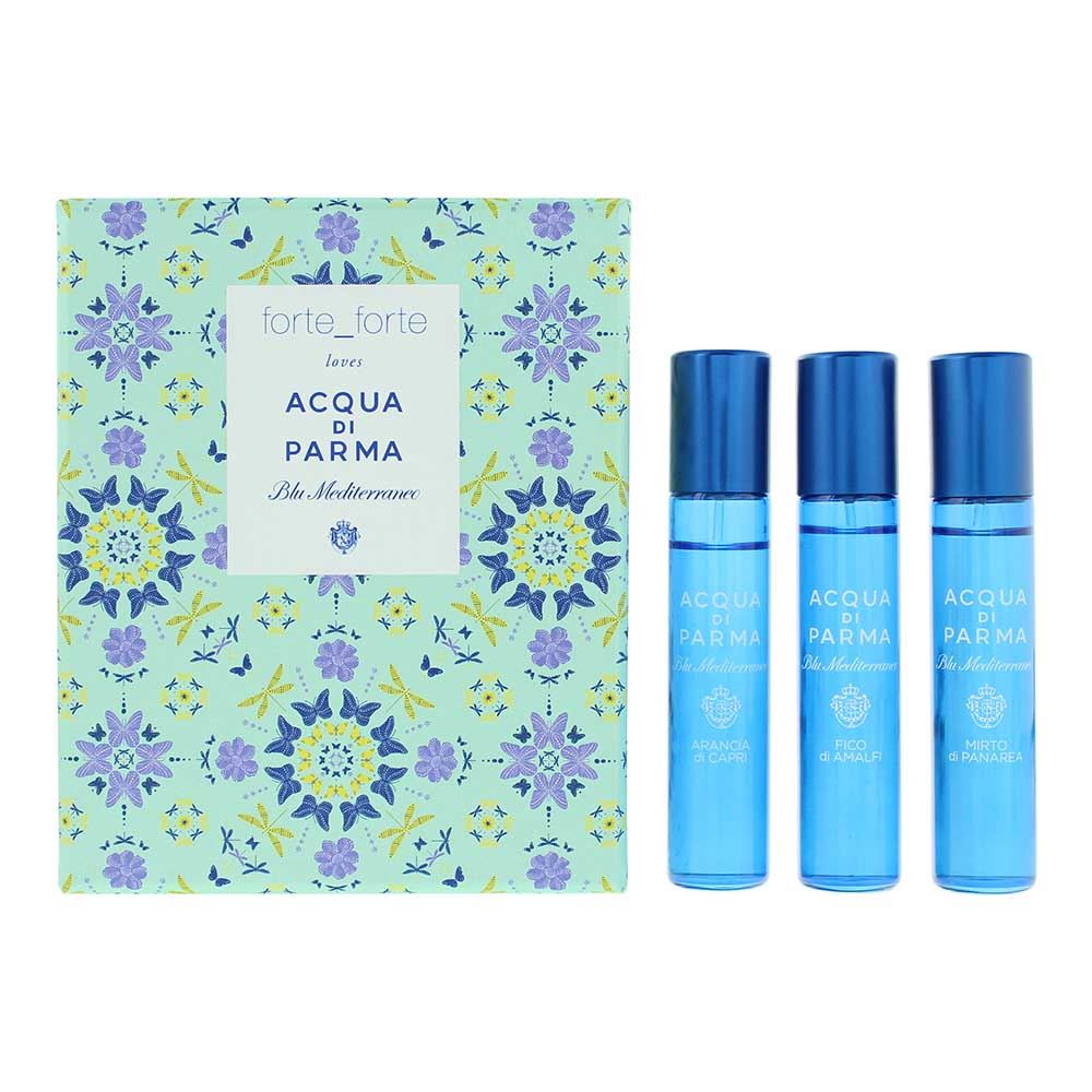 Acqua Di Parma Blu Mediterraneo Forte Gift 3 Piece Gift Set