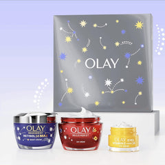 Olay Glow Up Kit 3Pk For Firm Smooth Glowing Skin Day Night Cream