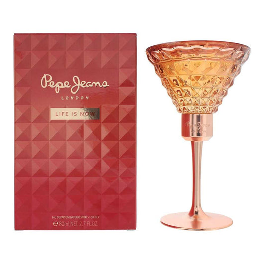 Pepe Jeans London Life is Now Eau de Parfum Natural Spray For Her 80ml