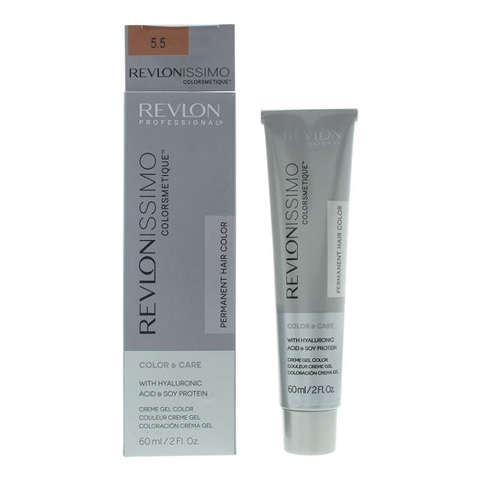 Revlon Revlonissimo Colorsmetique 5.5 Light Mahogany Brown Hair Color 60ml Women