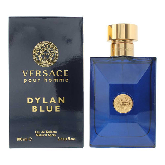 Versace Dylan Blue Pour Homme Eau de Toilette 100ml Mens Fragrance Spray