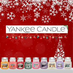 Yankee Candle Small Jar Scented Candles Home Fragrance Glistening Christmas 104G