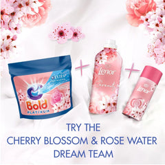 Bold Pods Cherry Blossom Rose Laundry Detergent Fabric Softener Clothes 50W