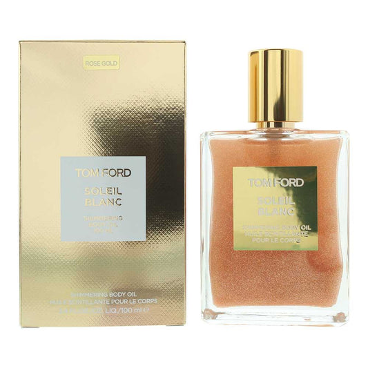 Tom Ford Soleil Blanc Shimmering Rose Gold Body Oil for Womens 100ml