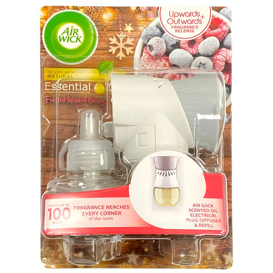 Air Wick Plug In Refills Air Freshner Frosted Winter Berry Fragrance Oil 19ml X1
