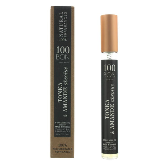 100 Bon Tonka & Amande Absolue Concentre Refillable EDP 10ml Unisex Spray