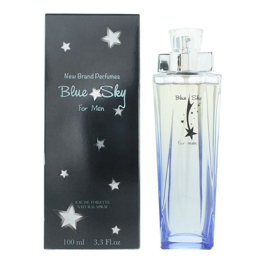 New Brand Blue Sky For Men Eau de Toilette 100ml Mens Fragrance Spray