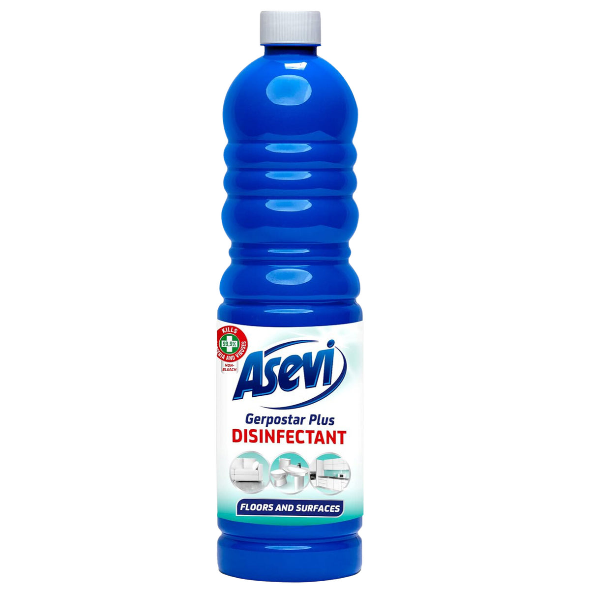 Asevi Disinfectant Floor Surface Cleaner Liquid Dirt Remover Kills Viruses 1L