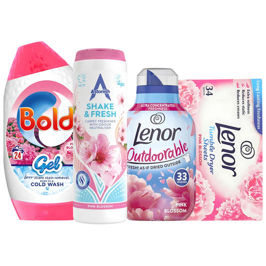 Astonish Carpet Freshener Bold Laundry Gel Lenor Fabric Conditioner Dryer Sheets