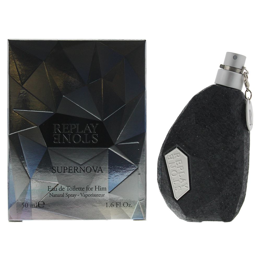 Replay Stone Supernova For Him Eau de Toilette 50ml Mens Fragrance Spray