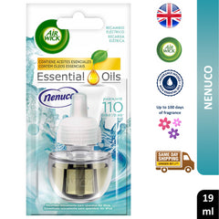 Air Wick Plug In Refill Scented Oil Home Air Freshener Nenuco Fragrance 19ml